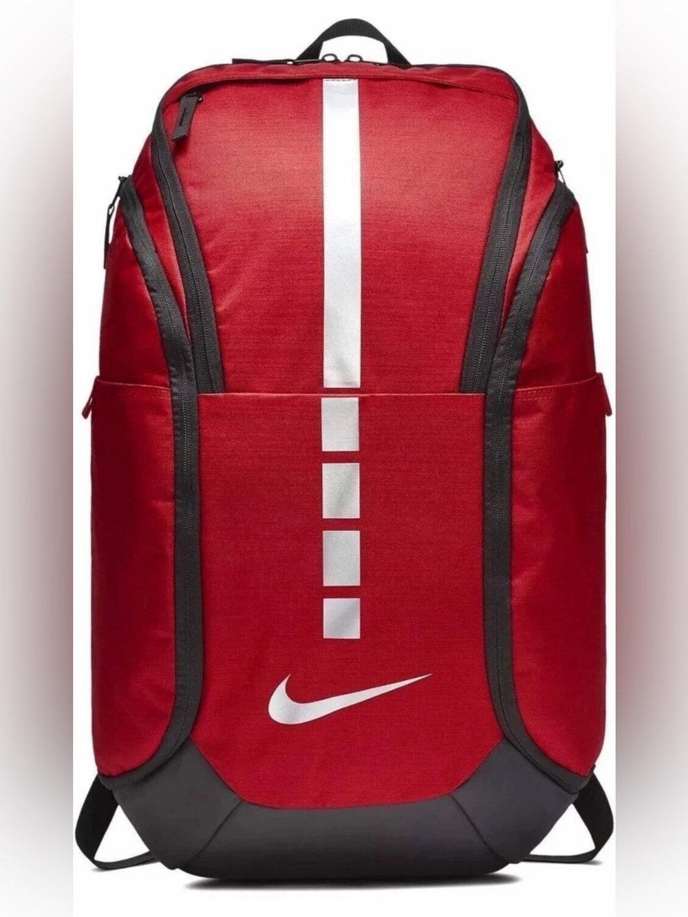 NEW Nike Hoops Elite Pro Backpack Game Red Black Silver Basketball BA5554-657
